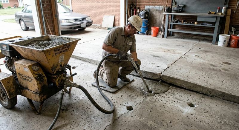 Concrete Lifting in Des Moines, IA