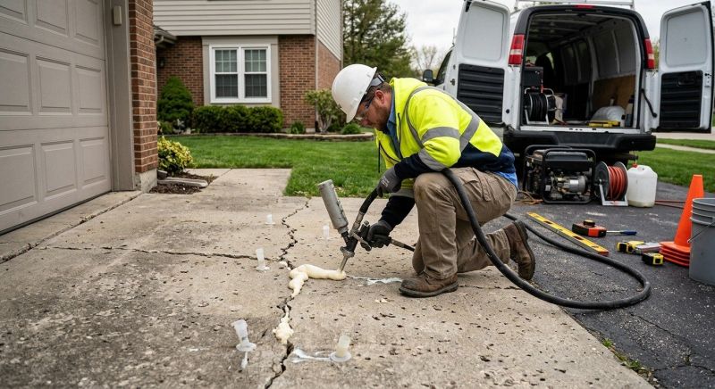 Concrete Poly Jacking in Denver, CO