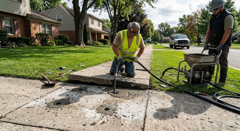 Sidewalk Raising in Tampa, FL