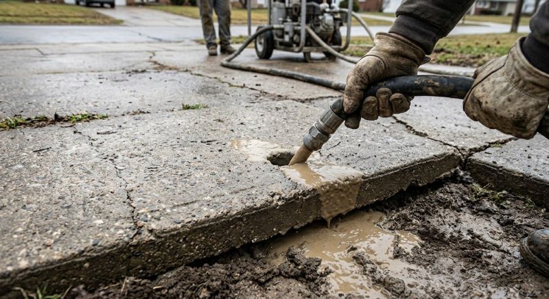 Sunken Slab Repair in Miami Dade County, FL